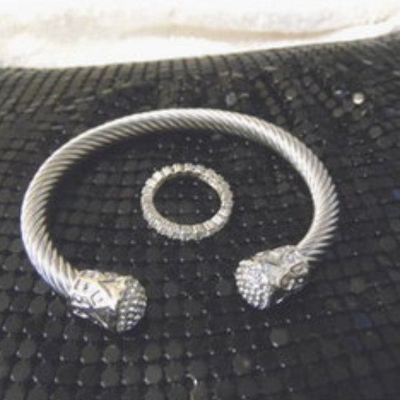 Radiance by Absolute Eternity Band & Cable Wire Bracelet - Picture 2 of 3